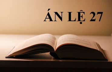 ÁN LỆ 27 /Án lệ số 27/2019/AL (HÀNH CHÍNH)